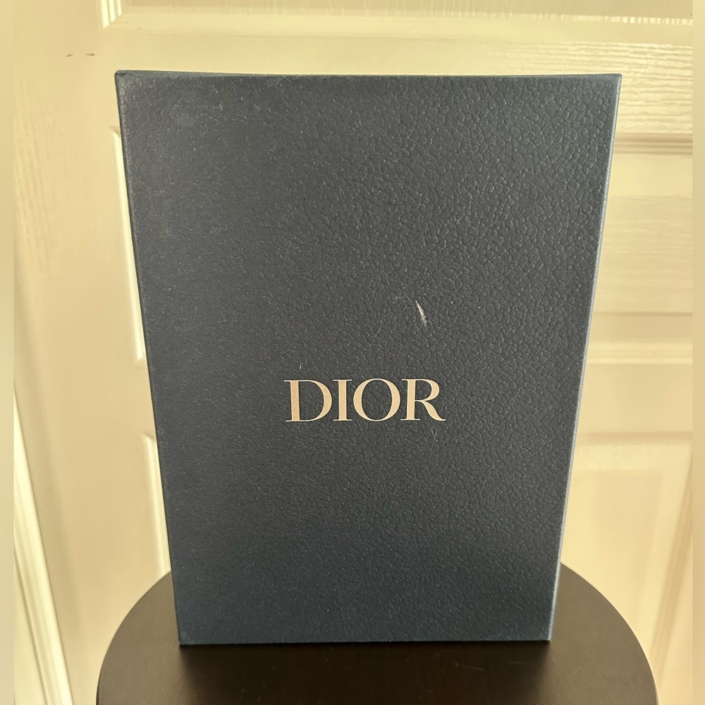Dior Box Dark Navy Blue  Medium Size  Authentic